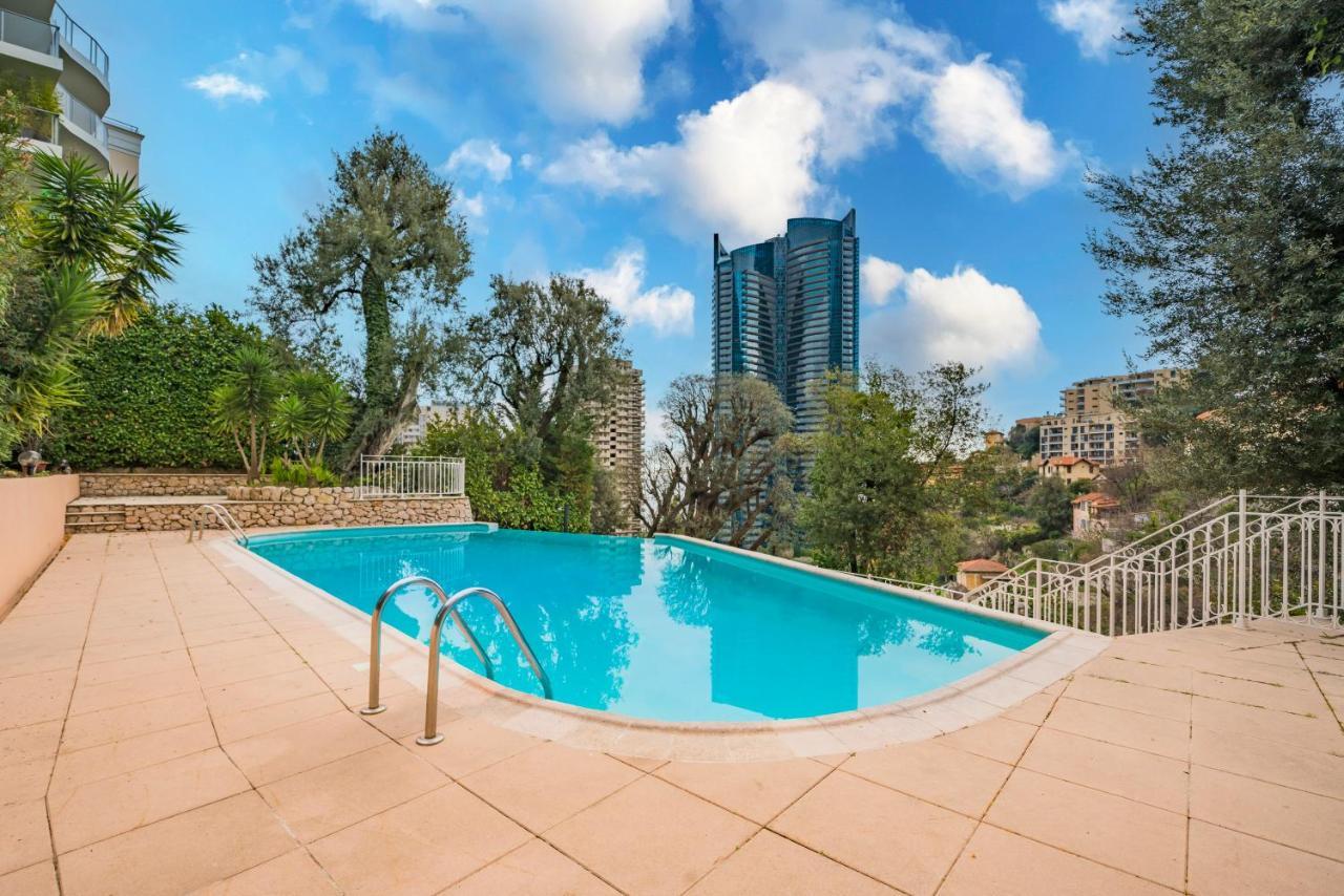 בוסוליי 5Mn Monaco - Vue Mer - Parking - Piscine - Bb מראה חיצוני תמונה