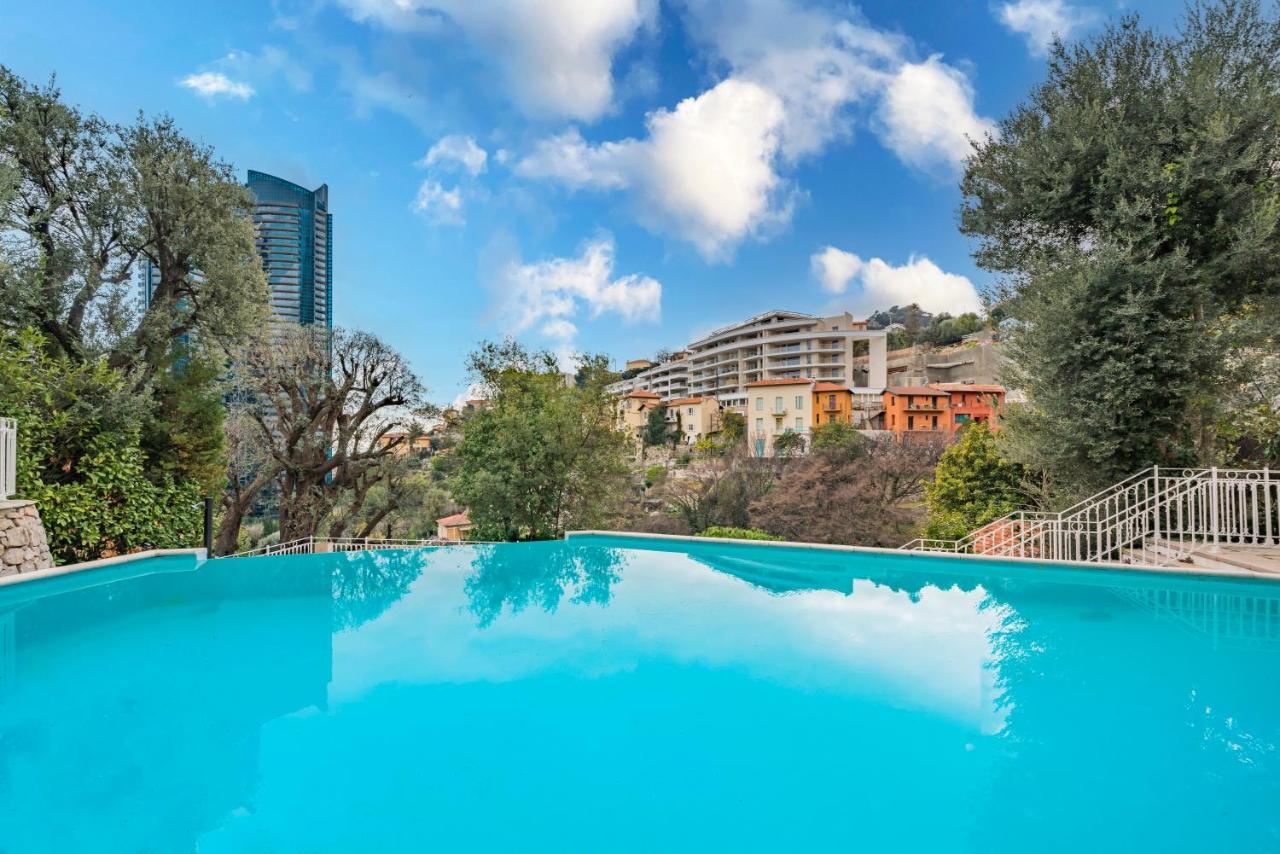 בוסוליי 5Mn Monaco - Vue Mer - Parking - Piscine - Bb מראה חיצוני תמונה